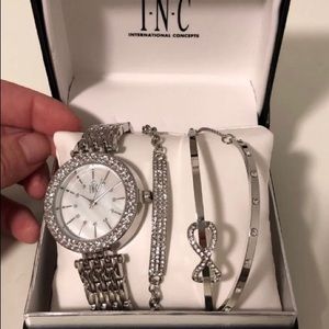 Watch and matching bracelets